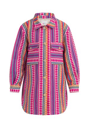 Abrigo corto - mehrfarbig pink