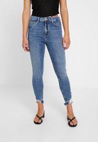 Topshop Petite Jeans Skinny Fit - blue denim
