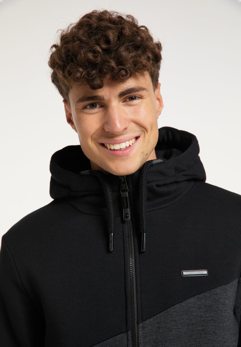 Herren Kapuzenpullover | Ragwear WINGS Sweatjacke black/schwarz - CB11791 Herren Kapuzenpullover | Ragwear WINGS Sweatjacke black/schwarz - CB11791