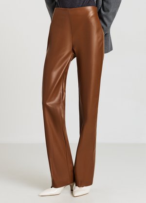 LUNGO UNITA - Stoffhose - tabacco