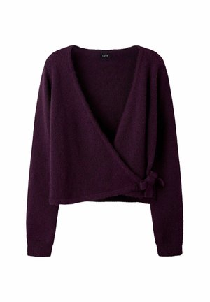 LMTD KNITTED PULLOVER BALLET WRAP - Gilet - fig