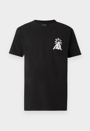 EUPHORIC UNISEX - Print T-shirt - black