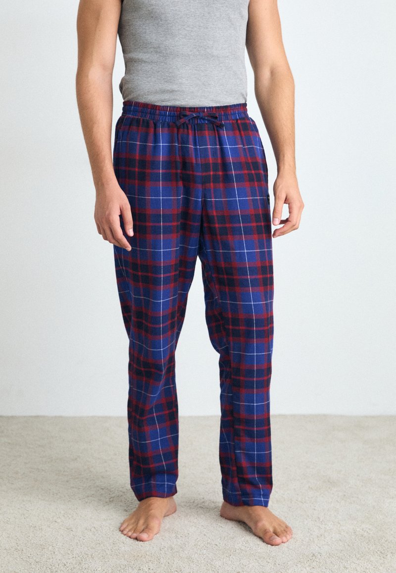 Björn Borg CORE PYJAMA PANTS - Donji dio pidžame - dark blue/bordeaux