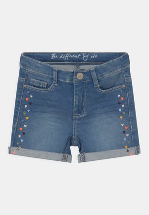 KID - Džínové kraťasy - mid blue denim