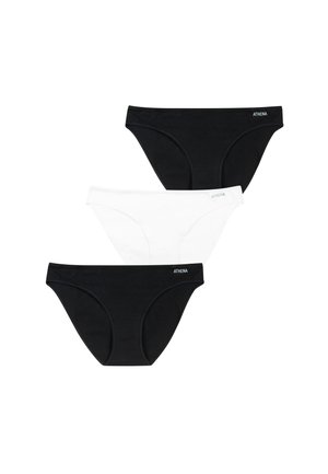 Athena LOT DE 3  - Slip - noir blanc noir