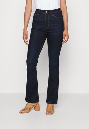 Flared jeans - dark-blue denim