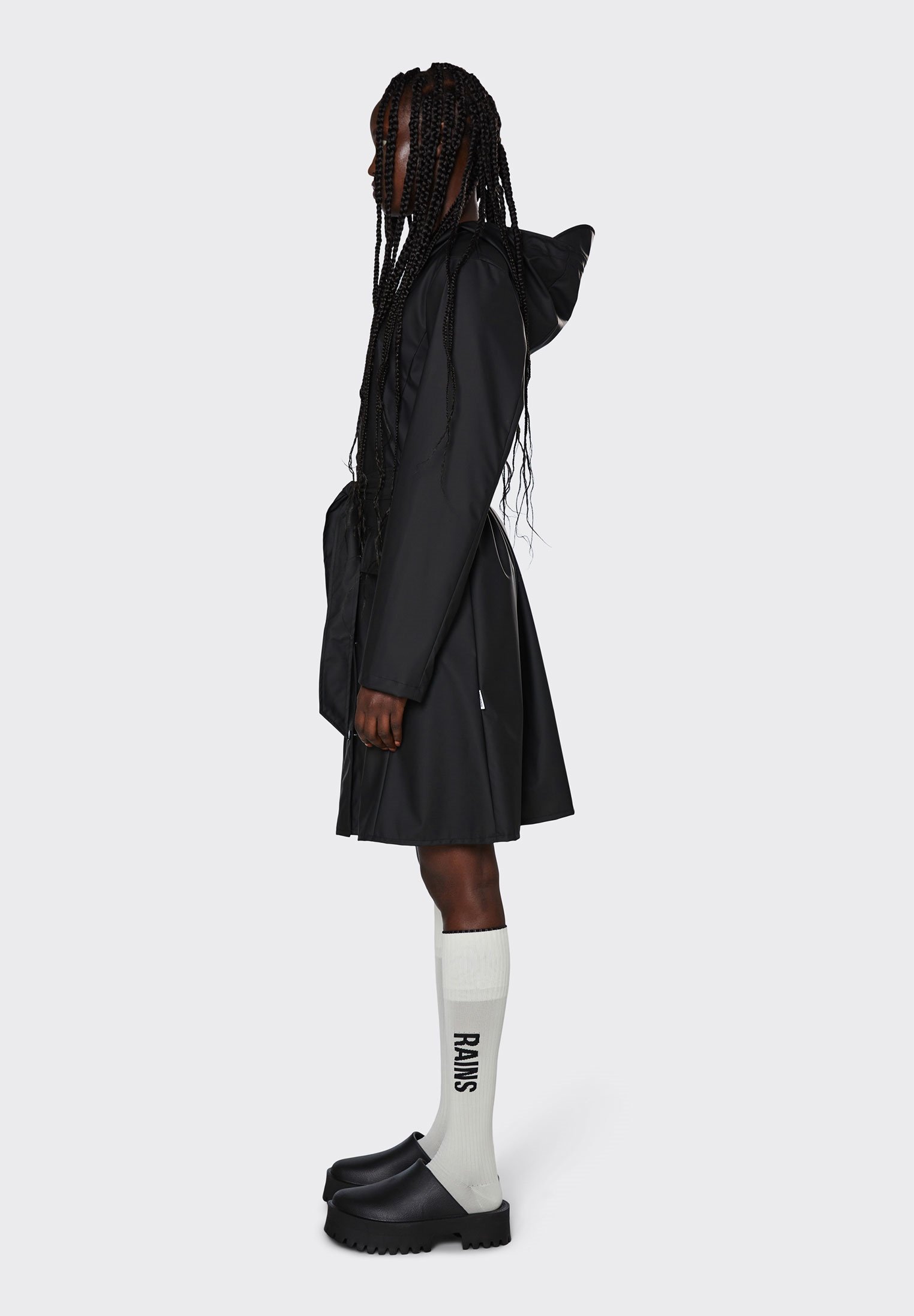 Rains CURVE - Regenjas - black/zwart - Zalando.nl