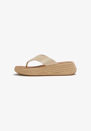 FitFlop, F-MODE TOE-POST - Espadrilles - platino