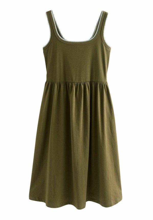 REGULAR FIT - MIDI SUMMER - Jerseykleid