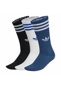 3S HIGH CR S 3 PACK - Socks - white   night marine   black