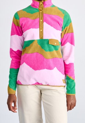 Fleece jumper - pink