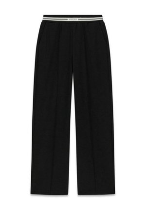 Guess, GOLIARDA WIDE LEG PANT - Pantalon classique - jblk jet black a