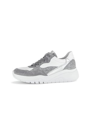Sneakers laag - silber