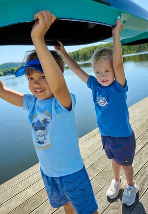 Minymo, SHORT SLEEVE - T-shirt con stampa - dutch blue