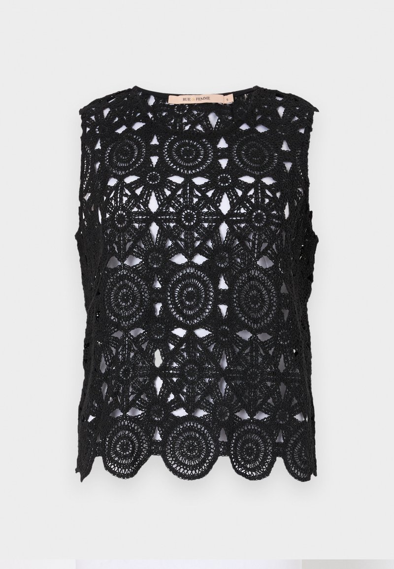 Rue de Femme Top zwart Rue de Femme Top zwart