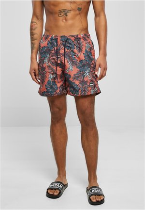 PATTERN - Swimming shorts - dark tropical aop