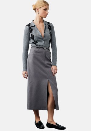 A-lijn rok - anthracite