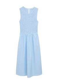 TOM TAILOR DENIM Dienas kleita - vertical blue white stripe