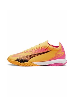 Puma ULTRA MATCH IT - Scarpe da calcetto - sun stream black sunset glow