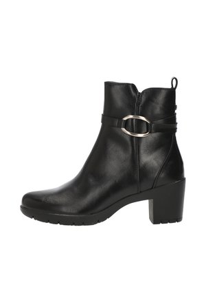 Botines con plataforma - black