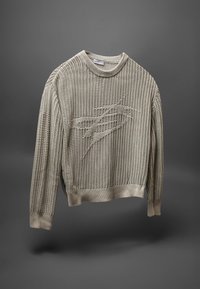 Bershka Strickpullover - grey
