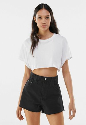 Shorts di jeans - dark grey