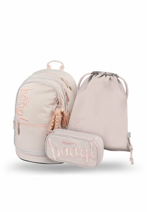 3 SET - Schulranzen Set - rosa
