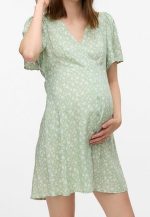 Blusenkleid - light green