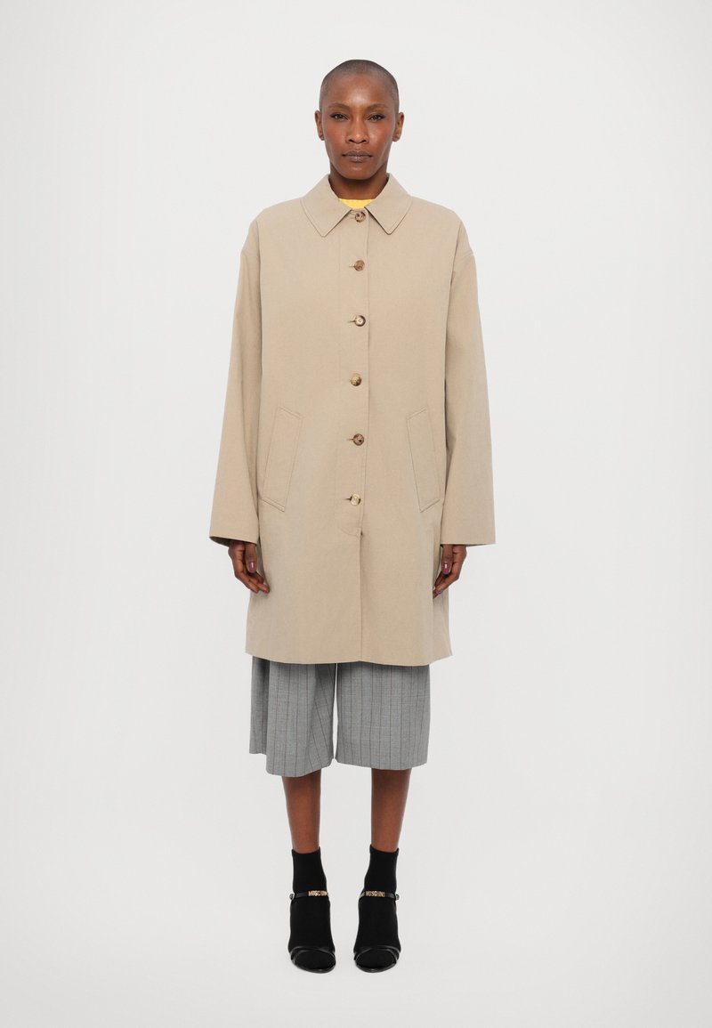 MOSCHINO - LONG JACKET - Klassischer Mantel - multi beige, Vergrößern
