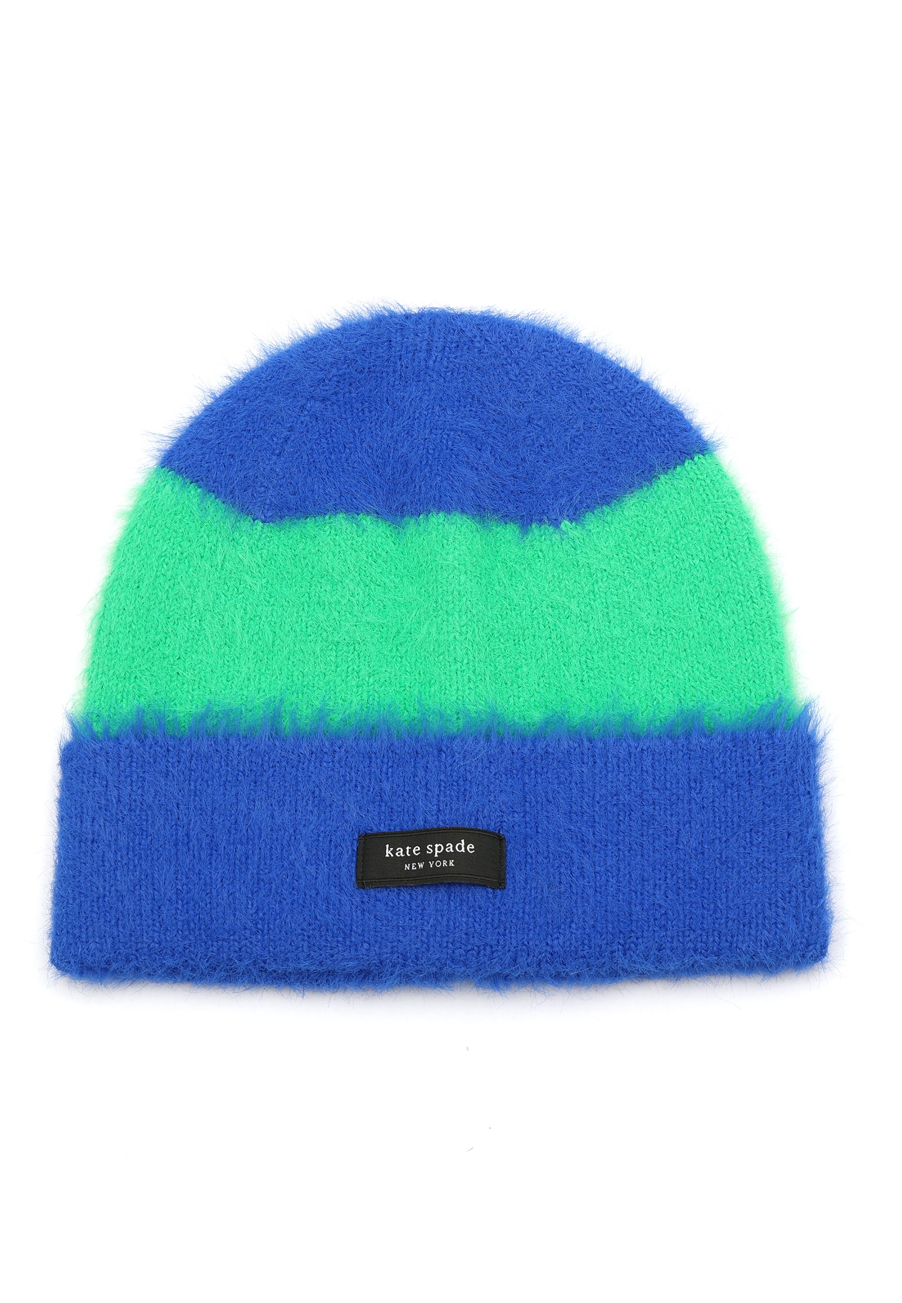 Kate Spade Vibrant Blue Knit Beanie with Black Spade kate spade new york Blue Hats for Women | eBay main image 2