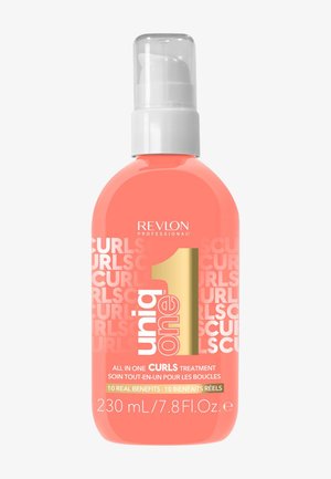 UNIQONE CURLY HAIR LEAVE-IN TREATMENT -  MULTI-BENEFIT HAIR TREATMENT FOR CURLY HAIR, WAVY AND COILY HAIR - Haarpflege - -