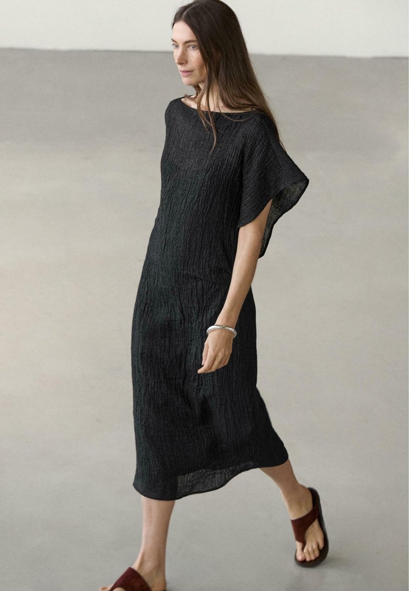 Massimo Dutti Day dress - black - Zalando.co.uk Massimo Dutti Day dress - black - Zalando.co.uk