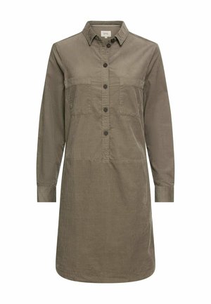 Shirt dress - shadow khaki