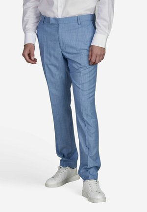 RYAN - Stoffhose - hellblau meliert