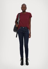 rag & bone THE SLUB - Basic T-shirt - burgundy