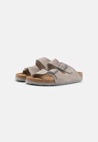 Birkenstock ARIZONA LEVE NARROW UNISEX - Sandalias - stone coin