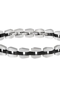 Breil CERAMIC BRICK - Armband - black and silver coloured