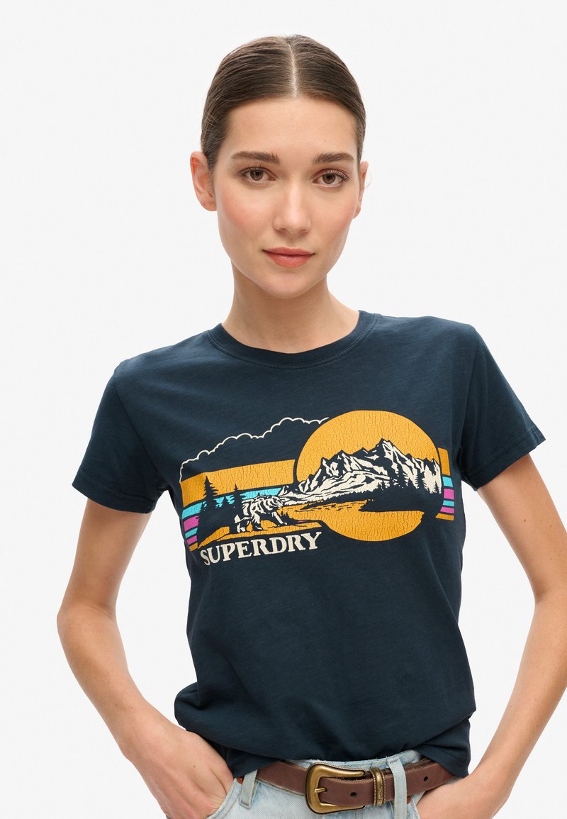 Superdry & Co - T-shirt z nadrukiem
