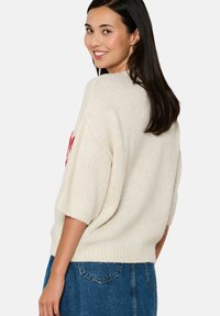 LolaLiza WITH LETTERING - Neule - vanilla white