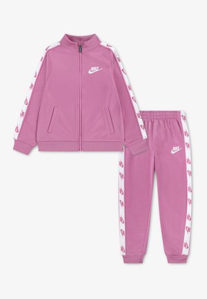 Nike Sportswear FULL ZIP WITH LOGO TAP UNISEX SET - Training jacket - magic flamingo