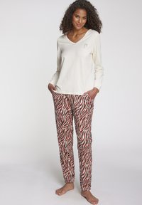 Vivance Langarmshirt - weiß