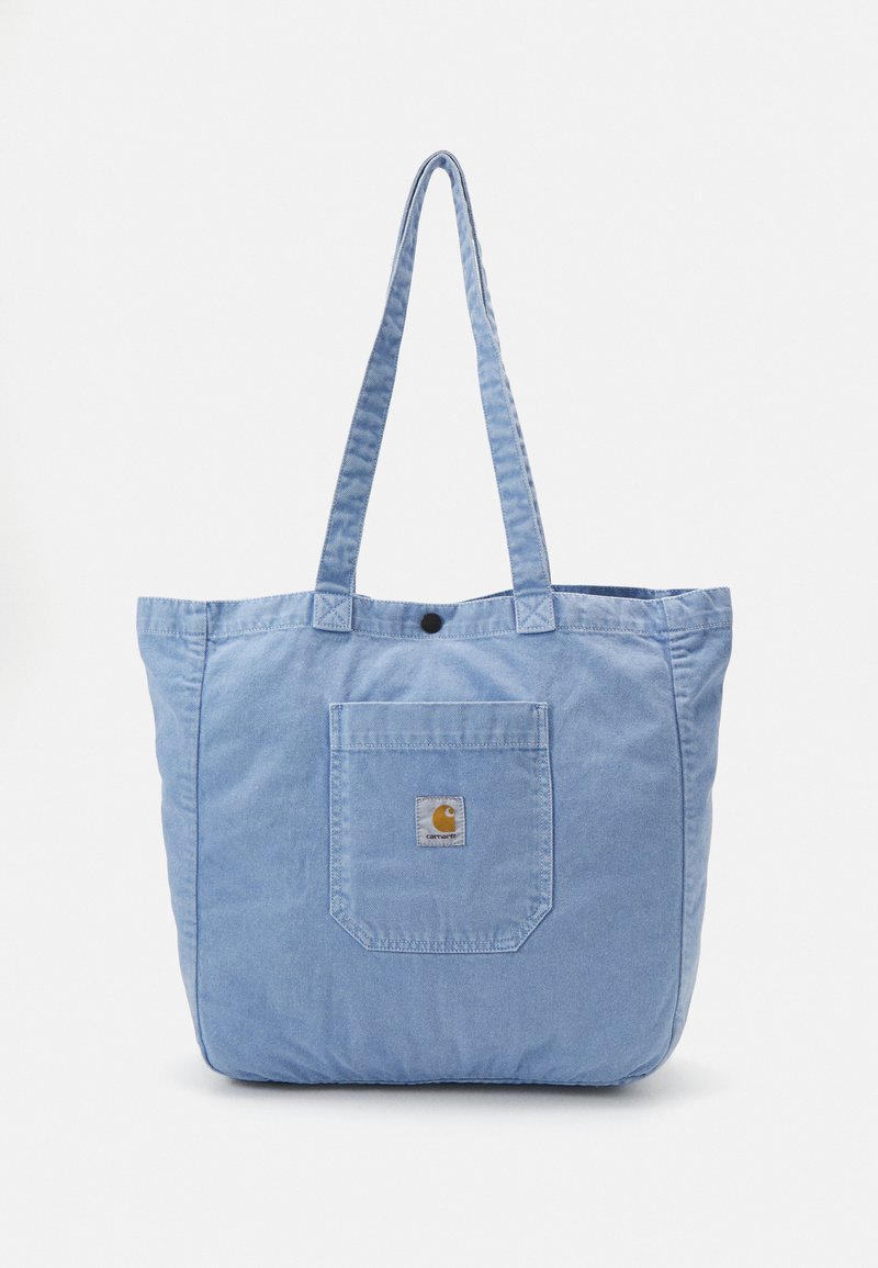 Carhartt WIP - GARRISON TOTE UNISEX - Pirkinių krepšys - frosted blue, Padidinti