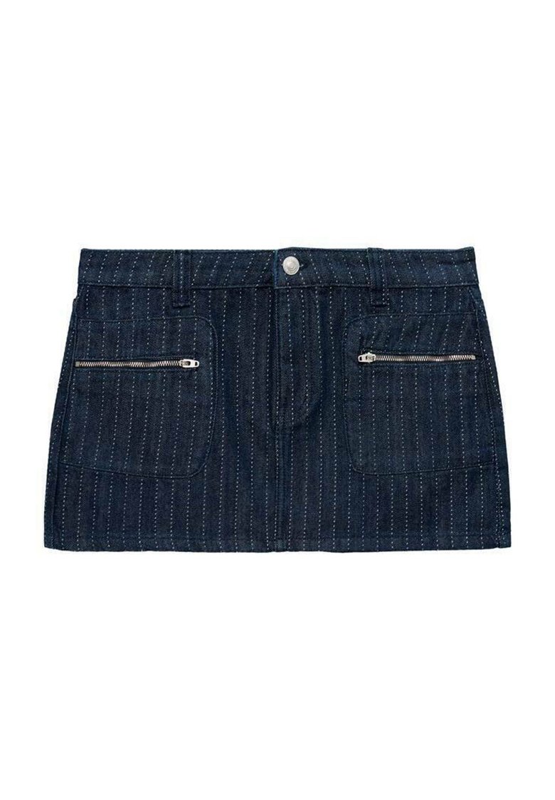 Mango Minirok koningsblauw Mango Minirok koningsblauw