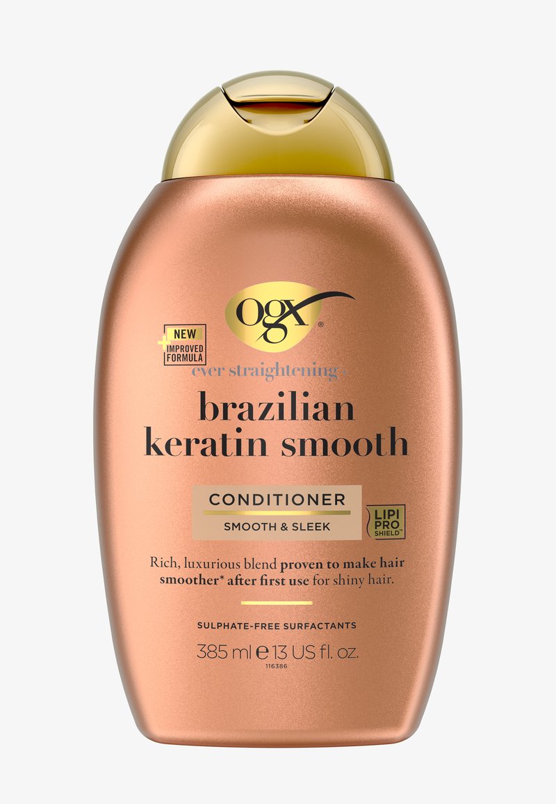 ogx - OGX EVER STRAIGHT BRAZILIAN KERATIN THERAPY CONDITIONER - Balsam, Förstora