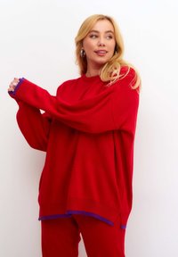 Cesare Gaspari OVERSIZED JOGGER SET  - Tréningruha alsók - red