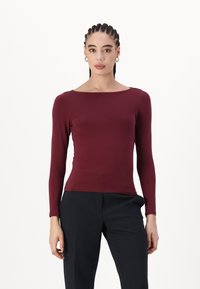 ONLY ONLLIVE LOVE  - Majica z dolgimi rokavi - burgundy