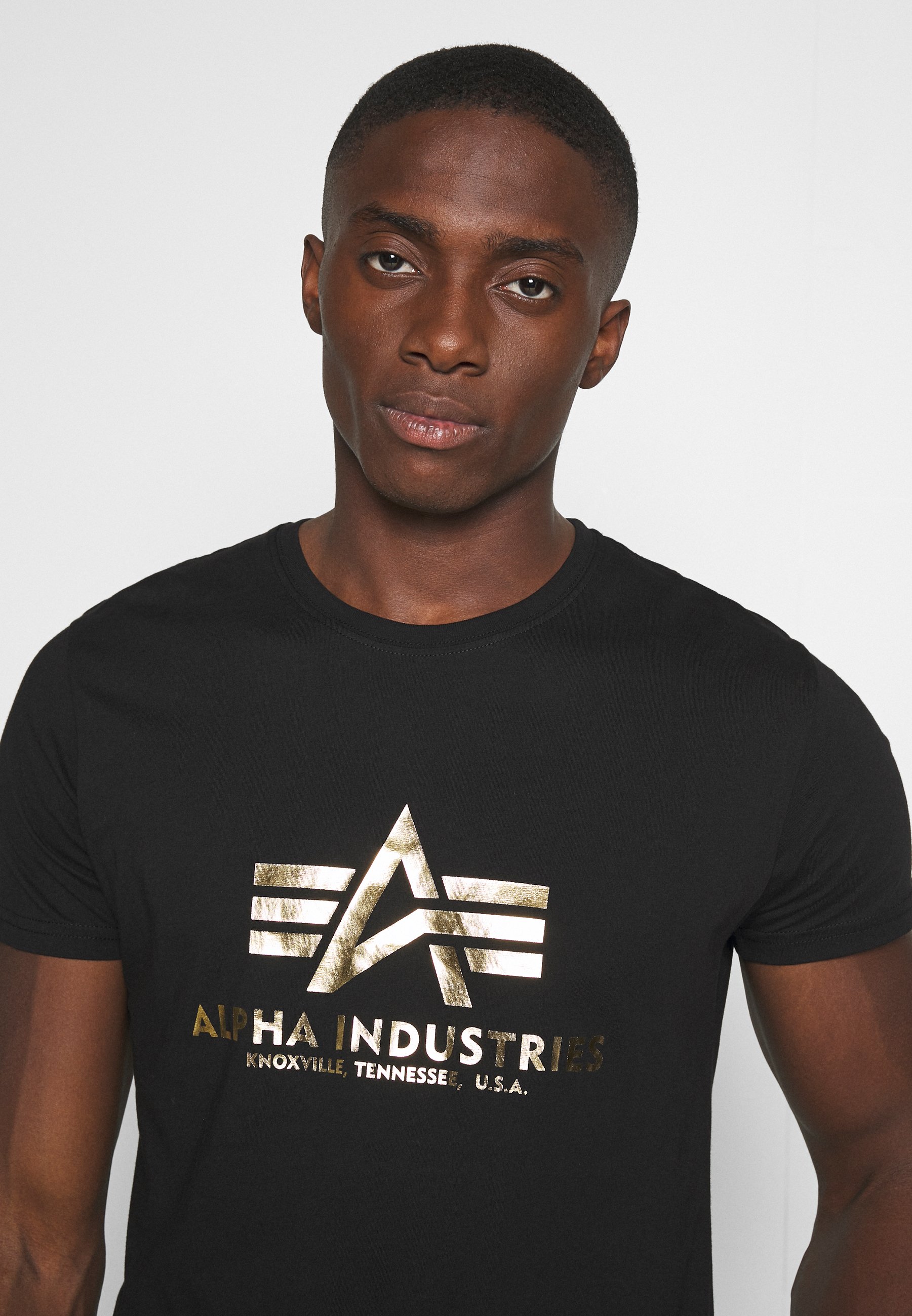 送料込★ALPHA INDUSTRIES★Tシャツ Basic Foil 送料込☆ALPHA INDUSTRIES☆Tシャツ Basic Foil (ALPHA