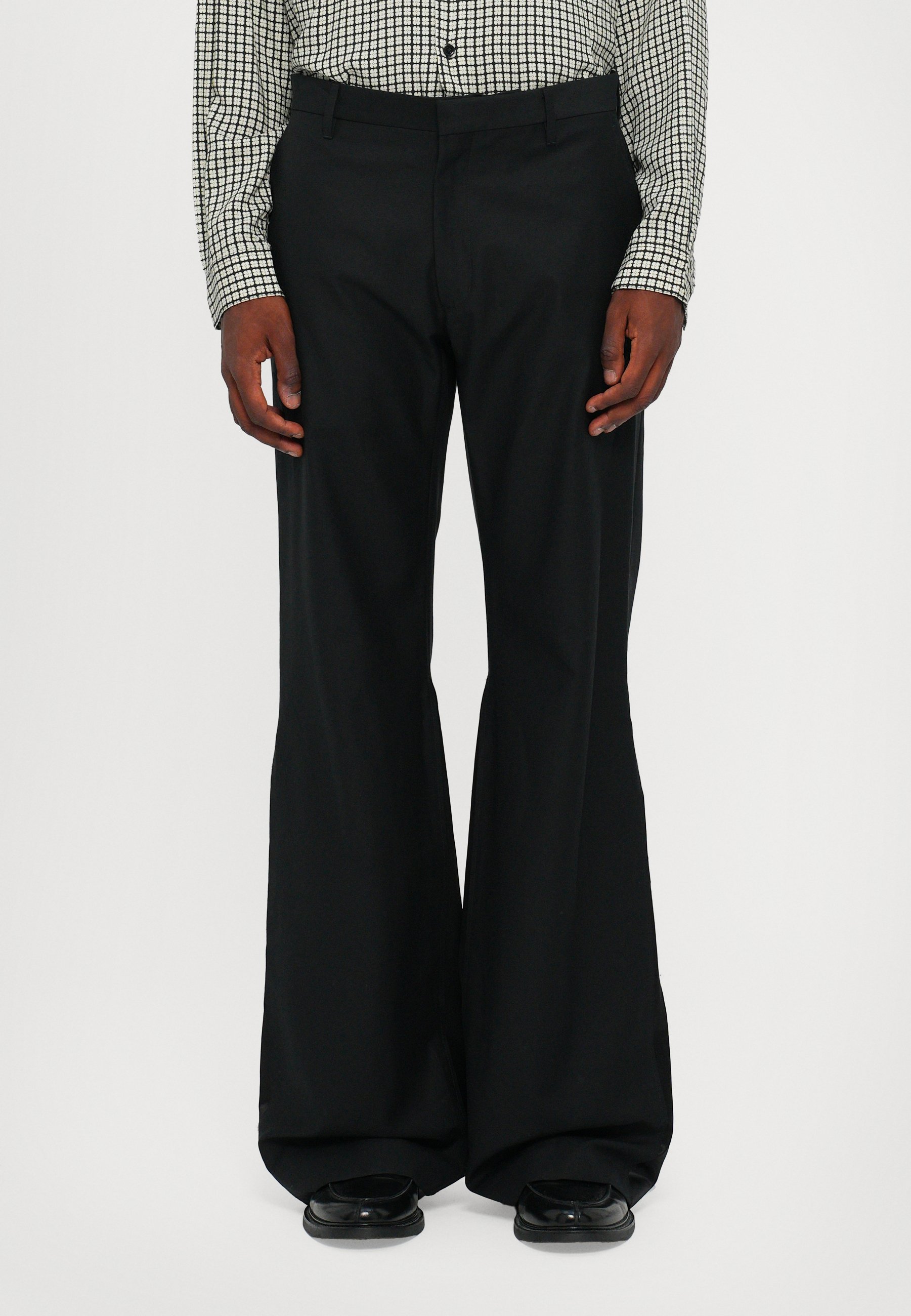 MM6 Maison Margiela Flared Jeans - black - Zalando.co.uk
