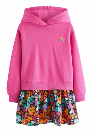 BY JOOLS OLIVER MOCKABLE HOODED - Jurk - pink