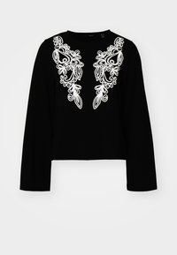VMGIRA TOP - T-shirt à manches longues - black/snow white